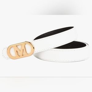 Womens Genuine Leather Skinny Belt